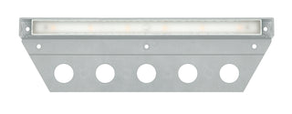 Nuvi 12V Large Deck Sconce in Titanium