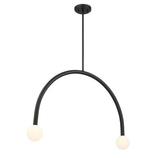 Meridian - M100132MBK - LED Chandelier - Matte Black