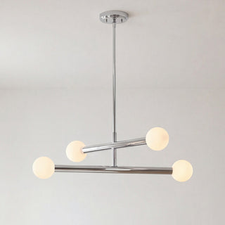 LED Chandelier in Chrome