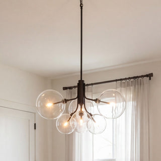 LED Chandelier in Oil Rubbed Bronze