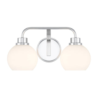 Meridian - M80080CH - Two Light Bathroom Vanity - Chrome