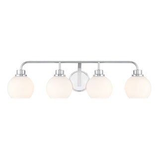 Meridian - M80082CH - Four Light Bathroom Vanity - Chrome