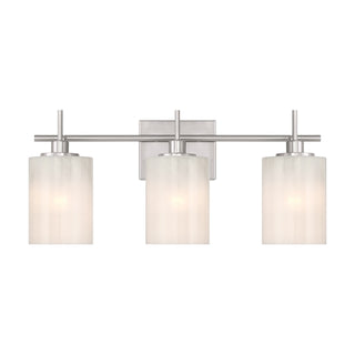 Meridian - M80084BN - Three Light Bathroom Vanity - Brushed Nickel