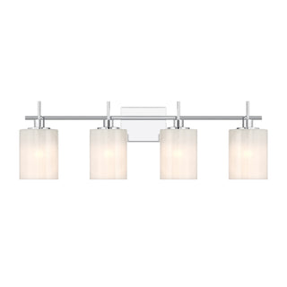 Meridian - M80085CH - Four Light Bathroom Vanity - Chrome