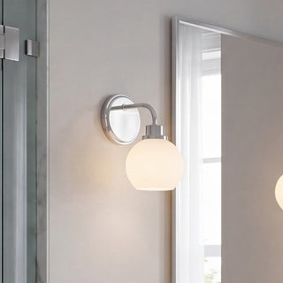 One Light Wall Sconce in Chrome