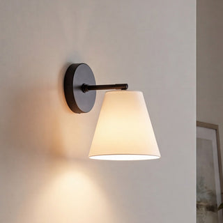 One Light Wall Sconce in Matte Black