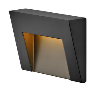 Taper Deck Sconce Horizontal in Satin Black