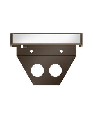 Hardy Island Bravo 12v LED Hardscape in Matte Bronze