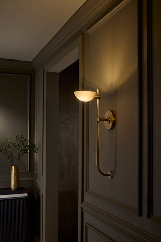 Merit LED Wall Sconce in Heritage Brass