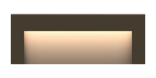Taper Deck Sconce Wide Horizontal in Bronze