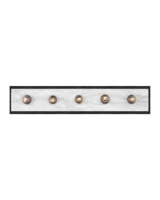 Currey and Company - 5800-0056 - Five Light Wall Sconce - Berdine - Natural/Oil Rubbed Bronze
