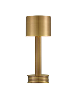 Currey and Company - 6700-0010 - LED Table Lamp - Traverse - Polished Antique Brass