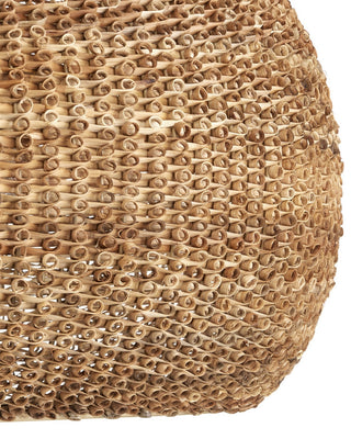 Boucle Six Light Chandelier in Natural/Beige