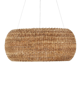 Boucle Six Light Chandelier in Natural/Beige
