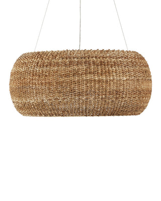 Boucle Six Light Chandelier in Natural/Beige