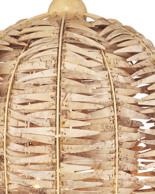 Tiptur Three Light Pendant in Natural/Coco Cream