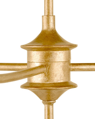Nottaway 18 Light Chandelier in Contemporary Gold Leaf/Contemporary Gold