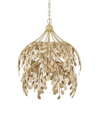 Maypan Six Light Pendant in Natural/Coco Cream