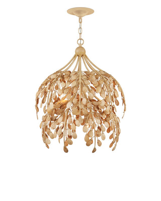 Maypan Six Light Pendant in Natural/Coco Cream