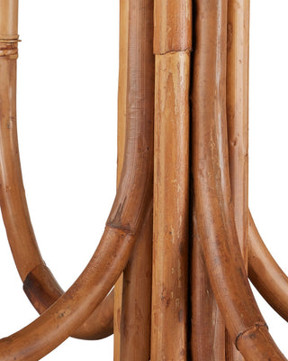 Samsara 12 Light Chandelier in Natural/Saddle Tan