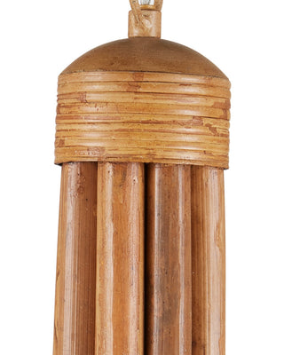 Samsara 12 Light Chandelier in Natural/Saddle Tan