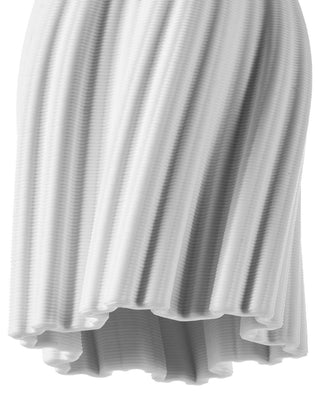 Posh 15 Light Pendant in White/Silver