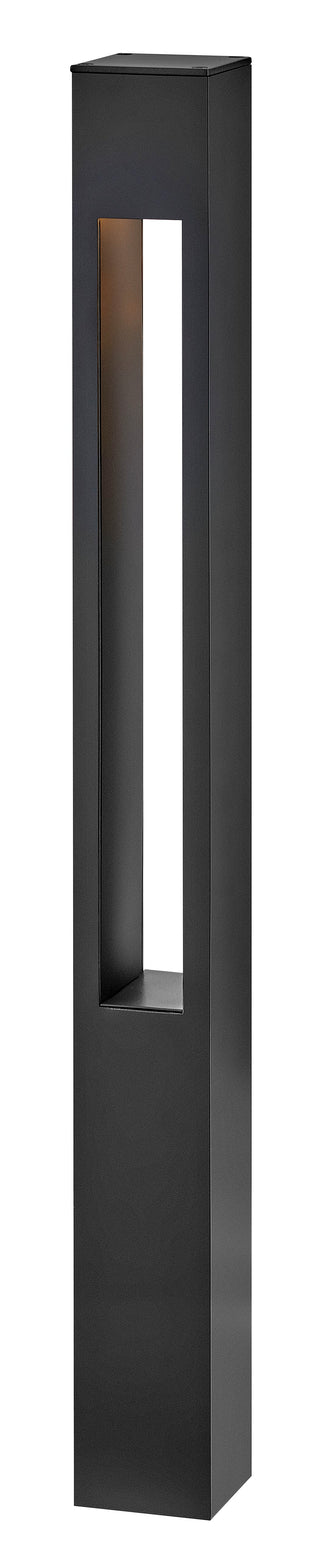 Atlantis 12V Square bollard in Satin Black