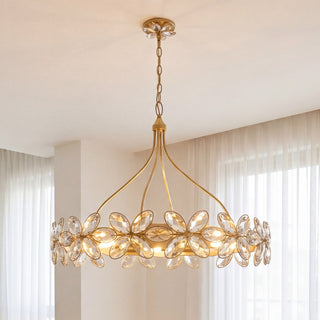Marbella 14 Light Chandelier in Gold Shimmer