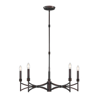 Savoy House - 1-8167-5-26 - Five Light Chandelier - Gardner - Champagne Mist