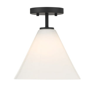 Savoy House - 7-4011-1-89 - One Light Mini-Pendant - Blair - Matte Black