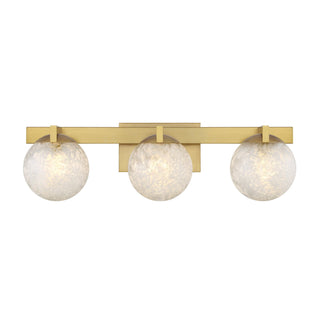 Savoy House - 8-1017-3-322 - Three Light Bathroom Vanity - Darien - Warm Brass