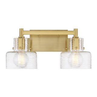 Savoy House - 8-1030-2-322 - Two Light Bathroom Vanity - Dover - Warm Brass