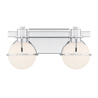 Savoy House - 8-1060-2-11 - Two Light Bathroom Vanity - Pierce - Chrome