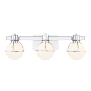 Savoy House - 8-1060-3-11 - Three Light Bathroom Vanity - Pierce - Chrome