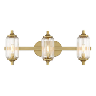 Savoy House - 8-3024-3-322 - Three Light Bathroom Vanity - Holton - Warm Brass