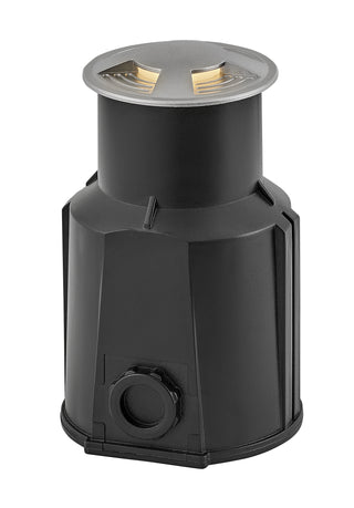 Sparta - Flare 12V LED Quad-Directional Well Light in Stainless Steel