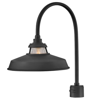 Hinkley - 1191BK - LED Post Mount - Troyer - Black