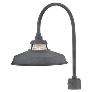 Hinkley - 1191DZ - LED Post Mount - Troyer - Aged Zinc