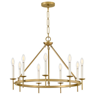Hinkley - 47475LCB - LED Chandelier - Copley - Lacquered Brass