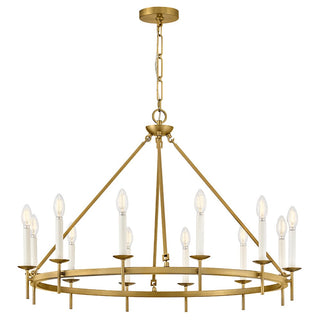 Hinkley - 47476LCB - LED Chandelier - Copley - Lacquered Brass