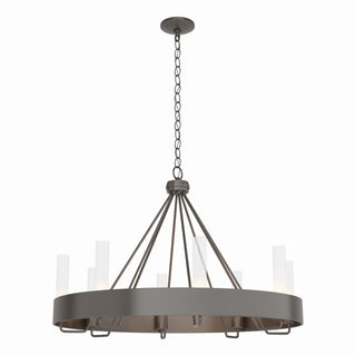 Hubbardton Forge - 105040-SKT-14-ZM0611 - Banded Ring Chandelier - Banded - Oil Rubbed Bronze