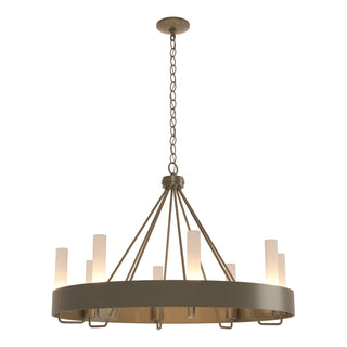 Hubbardton Forge - 105040-SKT-84-FD0611 - Banded Ring Chandelier - Banded - Soft Gold