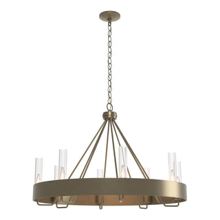 Hubbardton Forge - 105040-SKT-84-ZM0611 - Banded Ring Chandelier - Banded - Soft Gold
