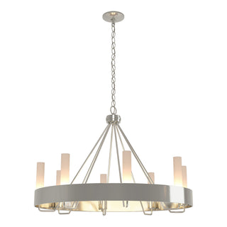 Hubbardton Forge - 105040-SKT-85-FD0611 - Banded Ring Chandelier - Banded - Sterling