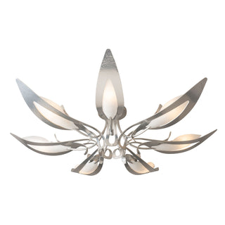 Hubbardton Forge - 121320-SKT-85-BB0823 - Parasol 7-Light Semi-Flush - Parasol - Sterling