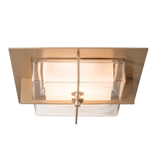 Hubbardton Forge - 126400-LED-84-ZM0827 - Axis Flush Mount - Axis - Soft Gold