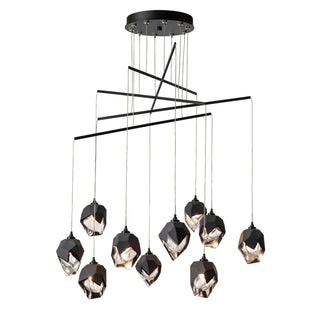 Hubbardton Forge - 131159-SKT-STND-10-BP0754 - Griffin Starburst Pendant - Chrysalis - Black