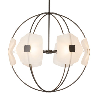 Hubbardton Forge - 131500-SKT-MULT-07-FD0835 - Astra Orb Small Pendant - Astra - Dark Smoke