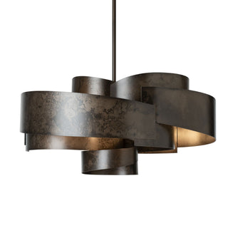 Hubbardton Forge - 132117-SKT-MULT-07 - Zen Pendant - Zen - Dark Smoke