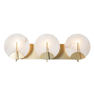 Hubbardton Forge - 201057-SKT-86-AR - Callisto 3-Light Bath Sconce - Callisto - Modern Brass
